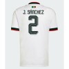 Mexico Jorge Sanchez #2 Bortedrakt VM 2026 Kortermet